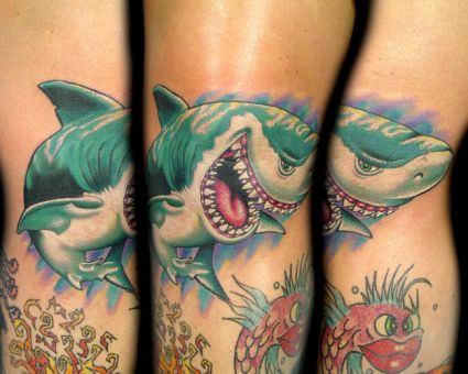 Tattoo Of Shark