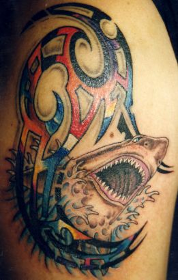 Shark Tattoo For Man