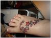 Hibiscus tattoo design art