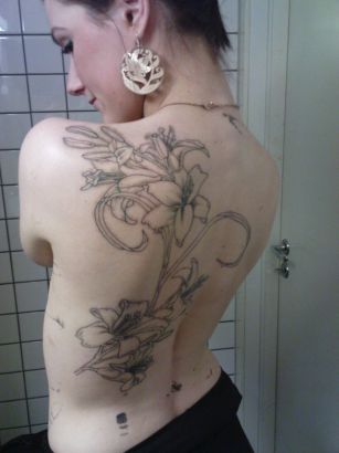 Lily Tattoo Art