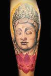 lotus and buddha tattoo
