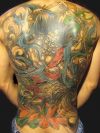lotus and buddhist tattoo
