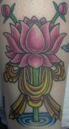lotus arm tats design