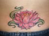 lotus tats on lower back