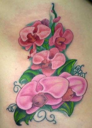 Flowers Tattoo Pic 