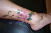 flower and leaf tattoo 