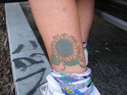 Sunflower Tattoos Design