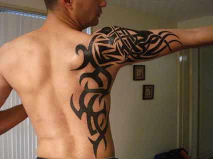 Shoulder Tattoo Design For Man