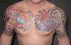 man chest tattoo designs