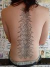 women back tattoo design