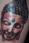 buddha pic tattoo design