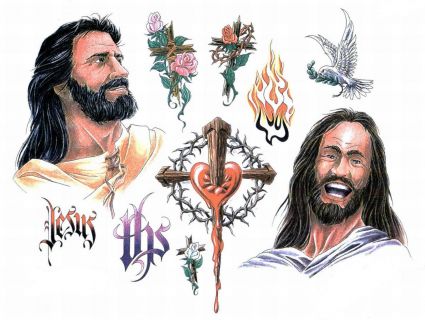 Jesus Tattoo Free Image