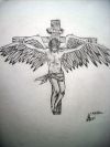 Jesus free tattoo design