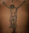 jesus tattoo pic on stomach