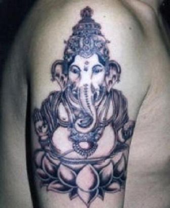 Ganesha Arm Pic Tattoo
