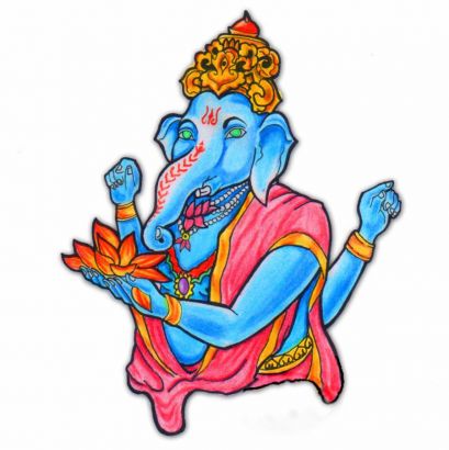 Ganesha Free Pic Tattoo