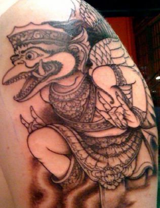 Garuda Tattoo On Arm