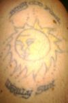 Sun tattoo pic design
