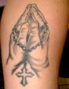 praying hand tattoo images