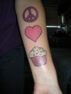 love tattoo pics on arm