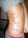love and stars tattoos