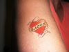 love heart tattoos design