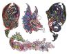 colored dragon tattoos pic