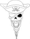 free tattoo on pirates
