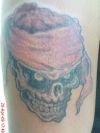 Pirate Skull Tattoo Design