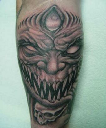 Demon Pic Of Tattoo