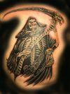 grim reaper tattoos pics