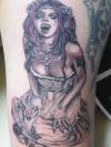 vampire girl tattoos pics 