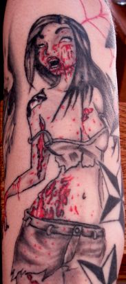 Zombie Tattoo Art
