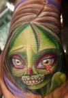 Zombie Tattoo Picture On Arm