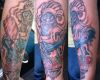 Zombie Tattoo Design On Arm