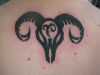 aries tattoo pics on back