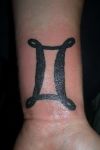 gemini  symbol tattoo pics