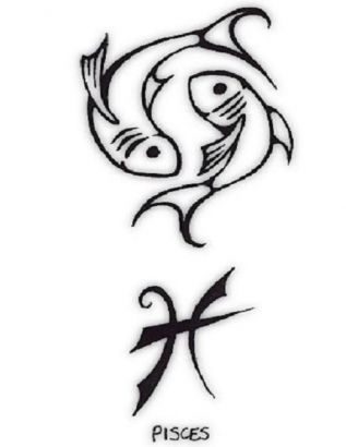 Pisces Zodiac Tattoos