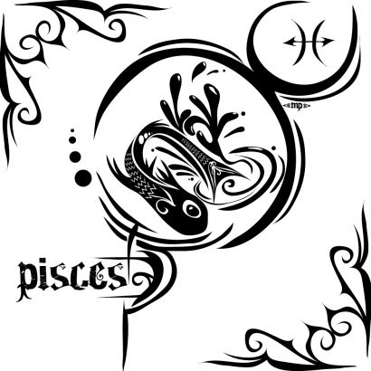 Free Tattoo Of Pisces