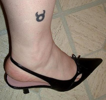 Taurus Tattoo Pics On Leg