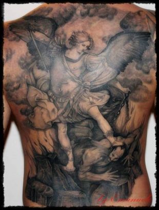 Full Back Tattoo