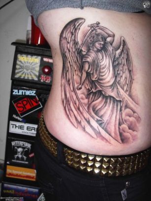 Angel Pics Tattoo Design For Girl