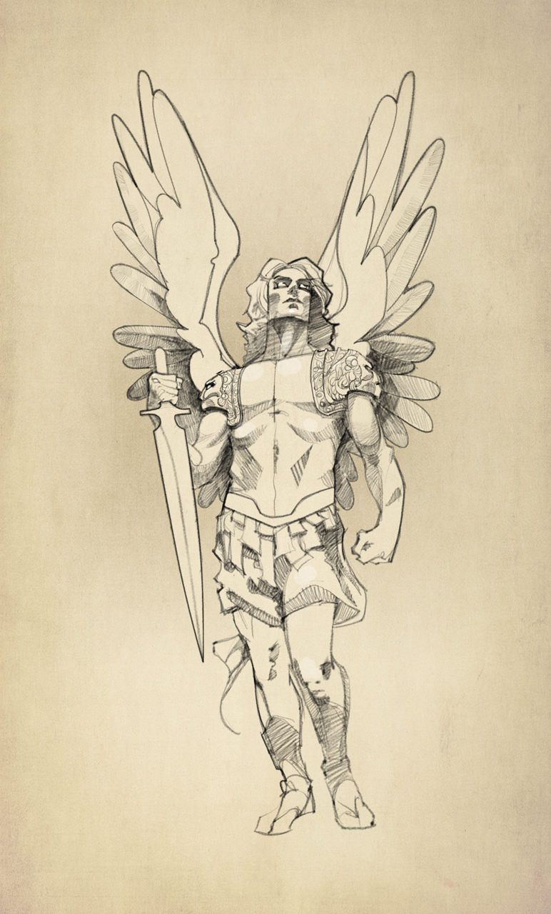 Michael Gabriel Archangel Tattoo Tribe, angel transparent background PNG  clipart | HiClipart