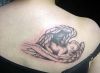 angel baby tat design