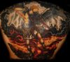 angel tattoo with full back art