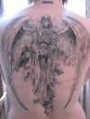 Angel free tattoos back design image pics 