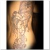 Angel pics back tattoo designs