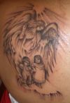 guardian angel tattoo design