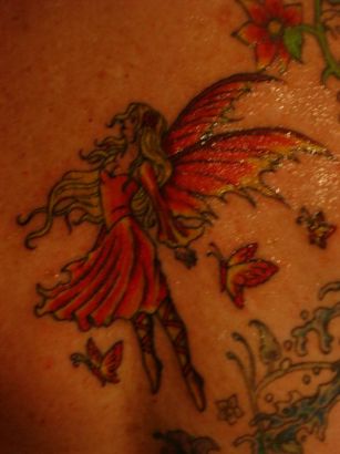 Fairy Tat With Butterfly 