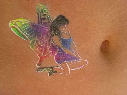 Colorful Fairy Tattoo